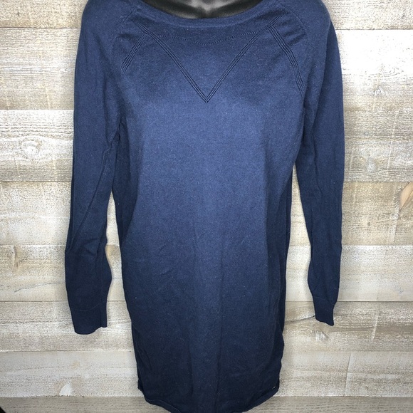 Roxy winter story navy midi dress with buttons - Picture 4 of 6